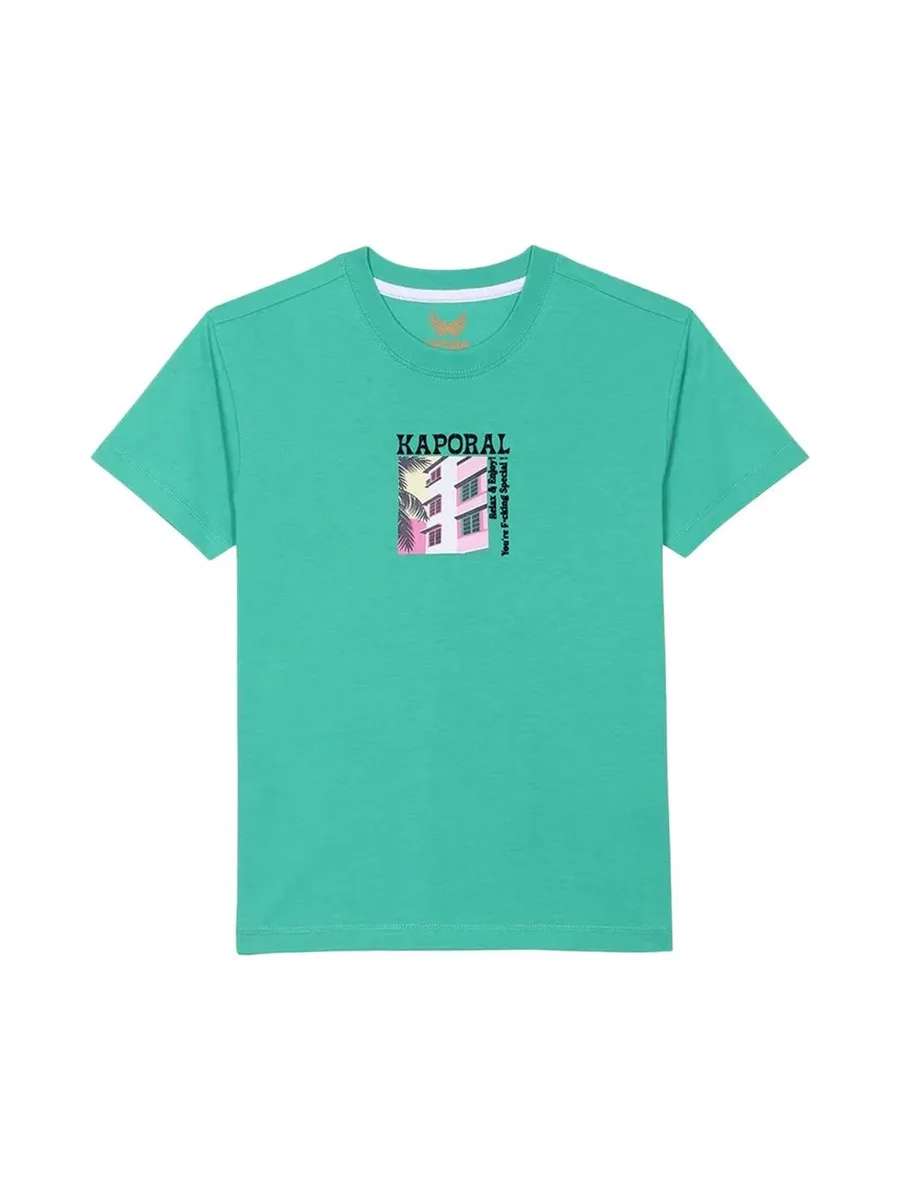 T-shirt Vert Garçon Kaporal OSTYN 2