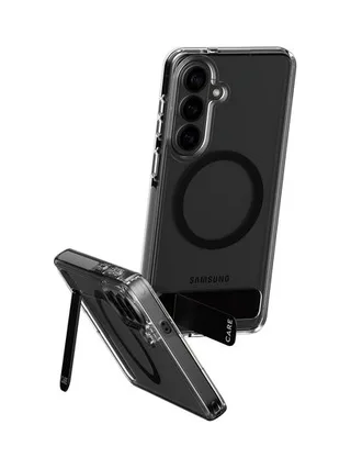PG CARE Samsung S26+clear/black Kicks QI 1