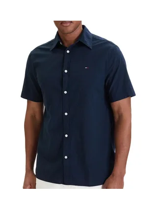 Chemise Marine Homme Tommy Hilfiger Seersucker 1