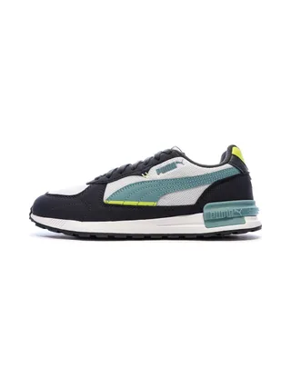 Baskets Noires/Blanches/Turquoises Garçon Puma Graviton 1