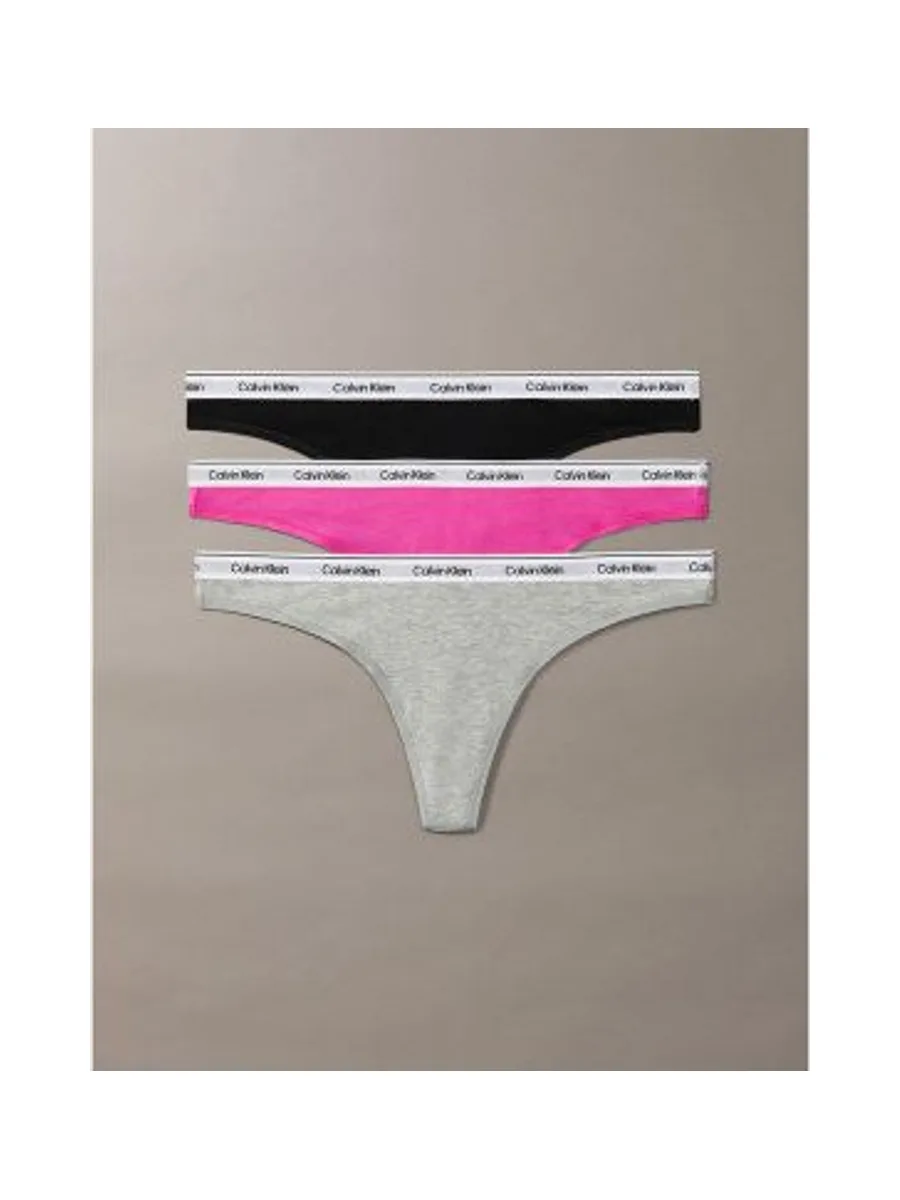 CALVIN KLEIN LV00QD5209 - Lot de 3 strings 4