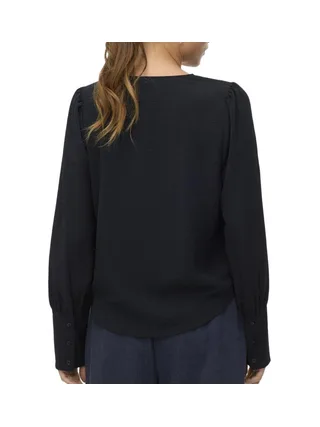 Blouse Noire Femme Vero Moda Mesme 2