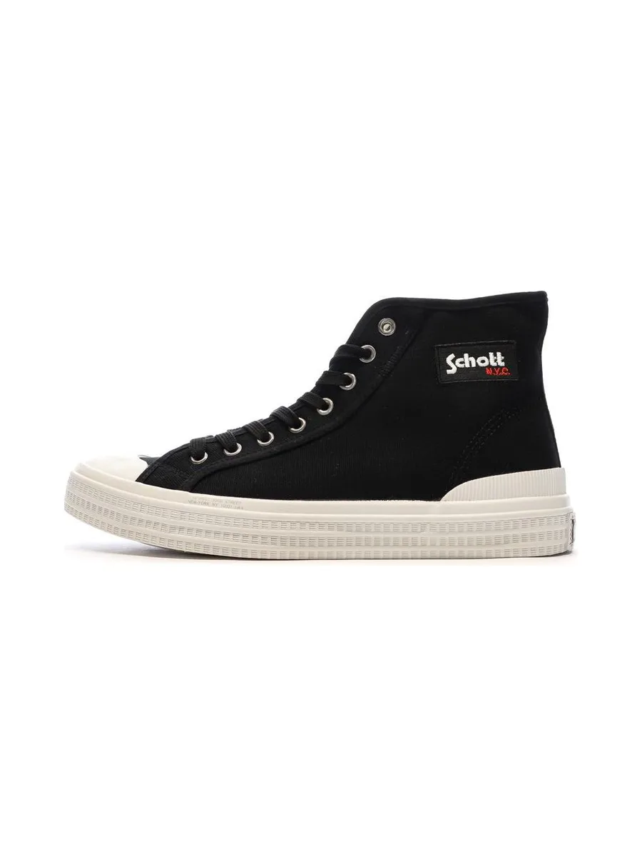 Baskets Noir Homme Schott William 2
