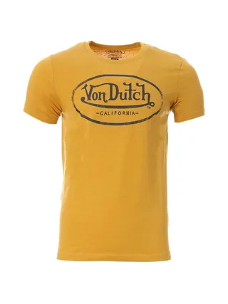 T-Shirt Jaune Homme Von Dutch ART 1