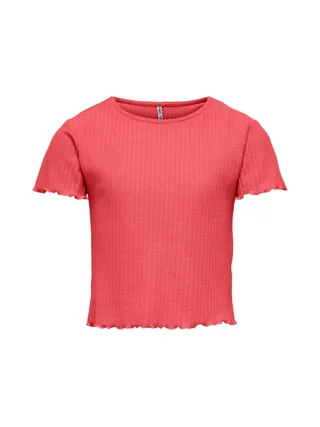 T-shirt Rouge Fille Only Nella 1