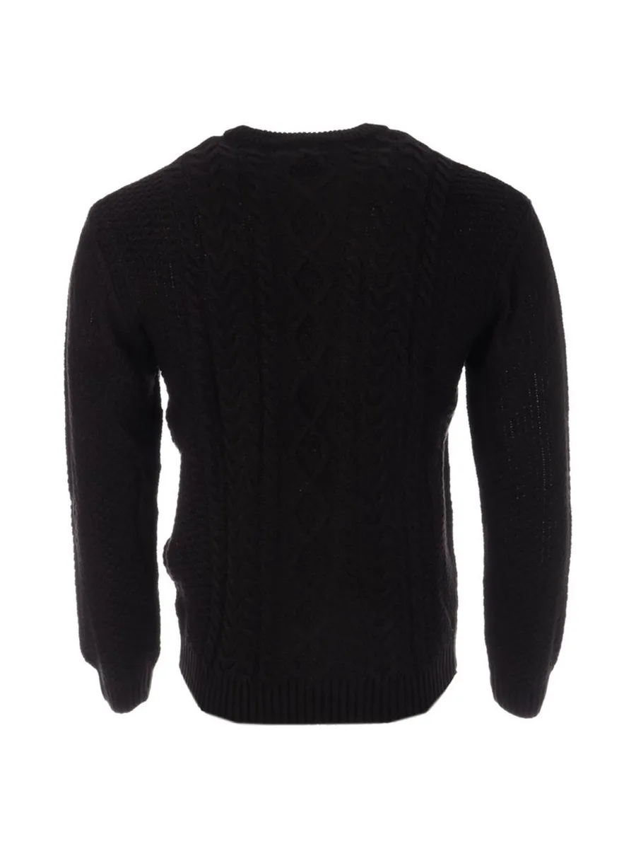Pull Noir Homme Paname Brothers Irlandais 3