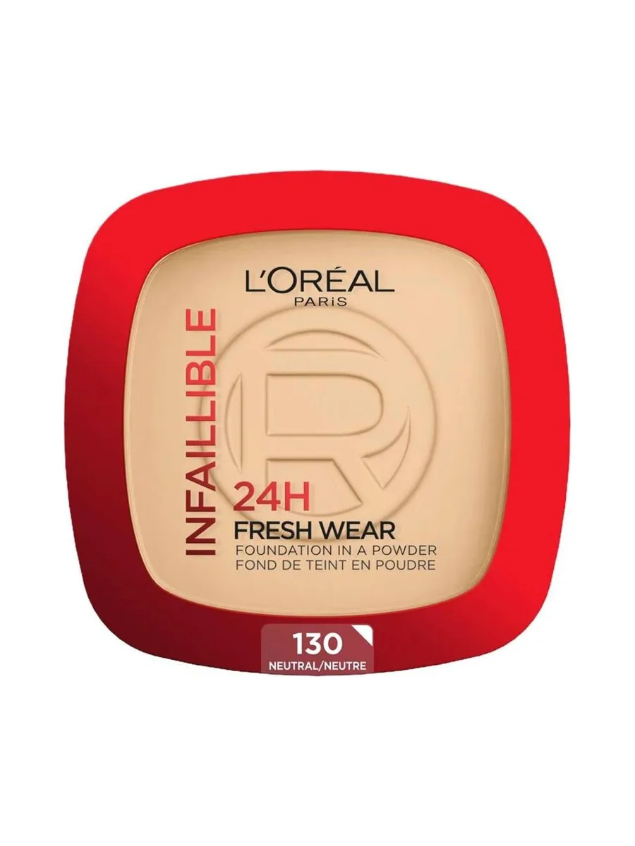 Infaillible 24H Fresh Wear Fond de Teint en Poudre L'Oréal Paris 130 Neutre 2