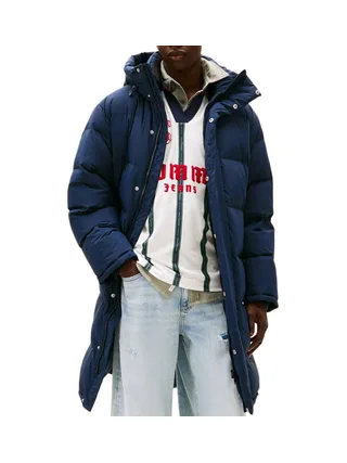 Doudoune Marine Homme Tommy Hilfiger Tjm Hooded Down Maxi 1
