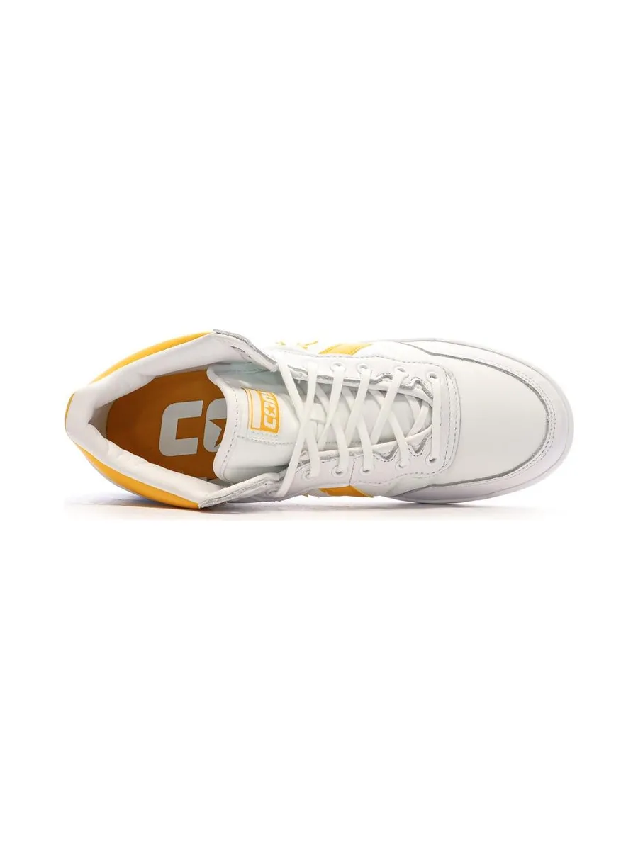 Baskets Blanches/Orange Homme Converse Fastbreak 5