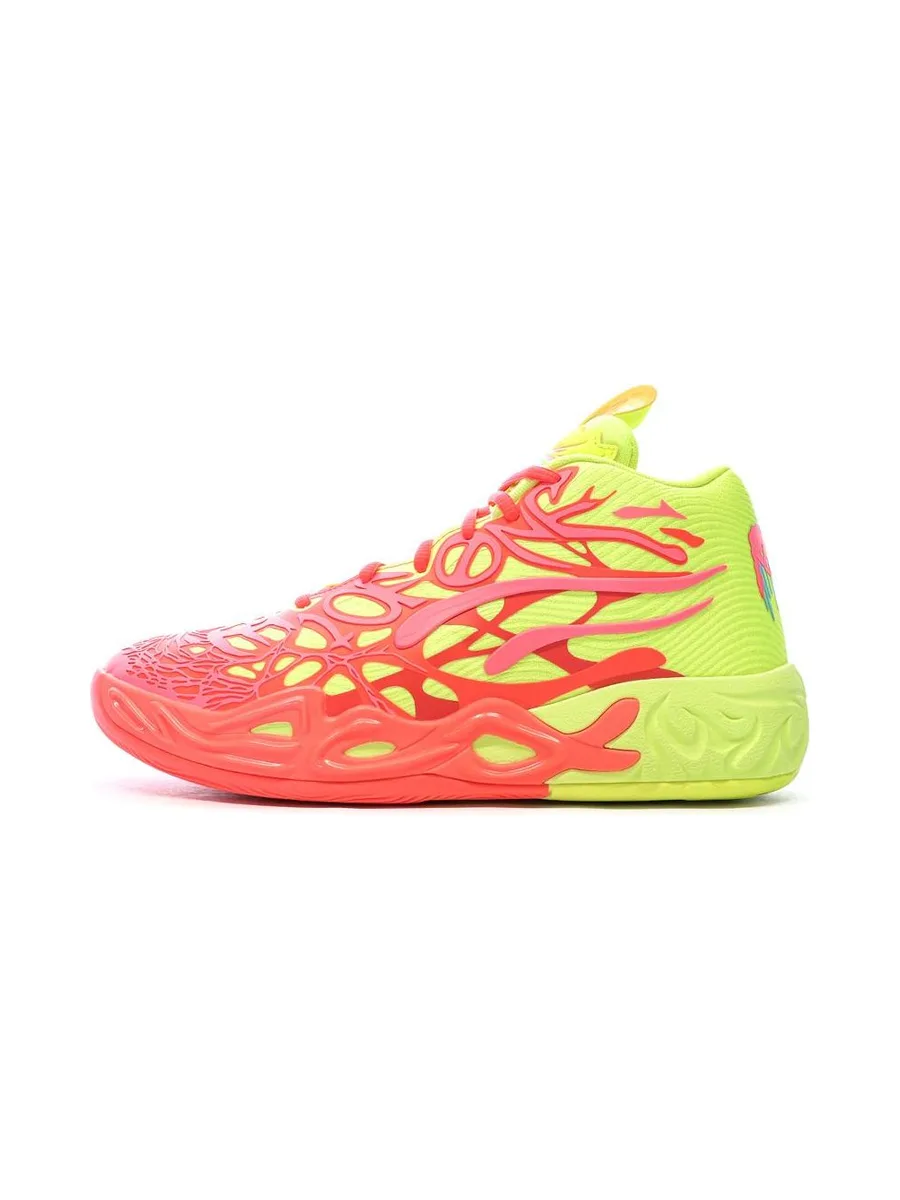 Chaussures de Basketball Jaune/Rose Puma Mb.04 1love 1
