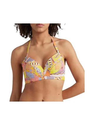 Haut de Maillot de bain Mauve/Jaune Femme O'Neill Panama 1