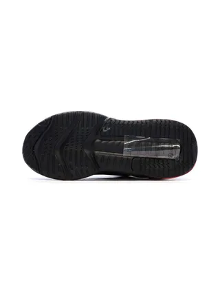 Baskets Noir/Rouge Garçon Kappa Logo Pylos 5