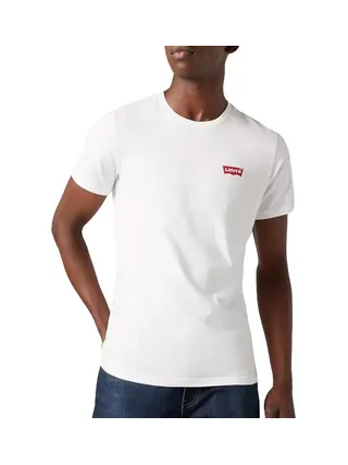 Lot de 2 T-shirts Blanc/Gris Homme Levi's Slim Fit 2
