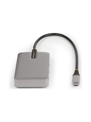 4-Port USB-C Hub with USB-C Video Output 5