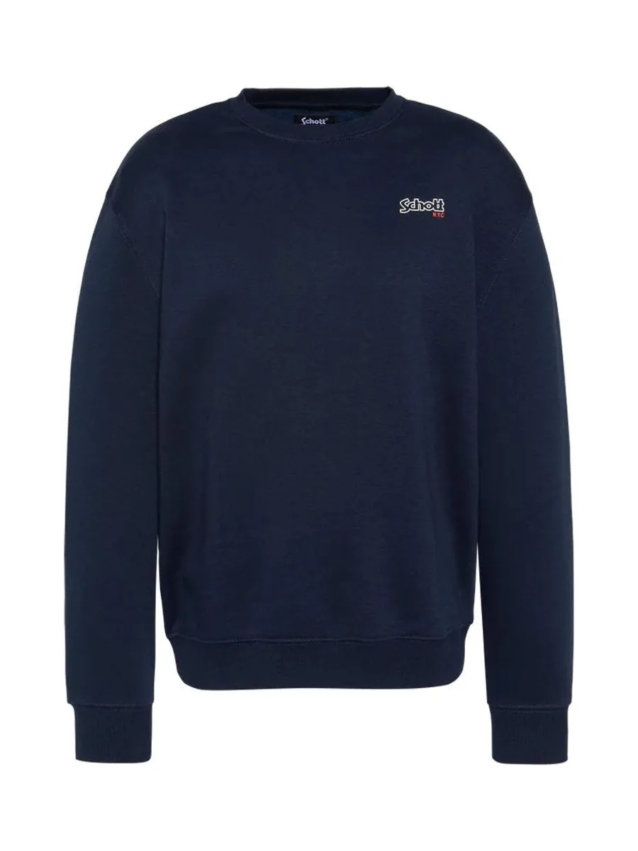 Sweat Marine Homme Schott Stan 2