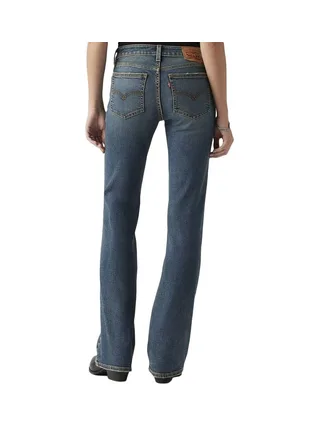 Jean Bleu Foncé Femme Levi's Superlow 2