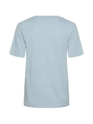 T-shirt Bleu Femme Pieces Ria 2