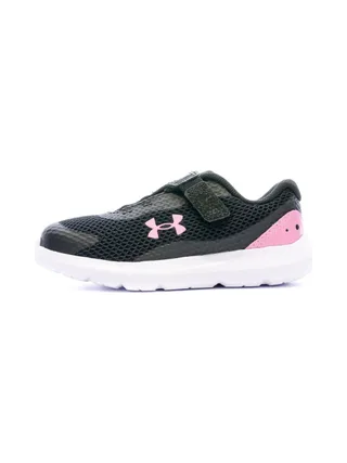 Baskets Noir/Rose Fille Under Armour Surge 3 1