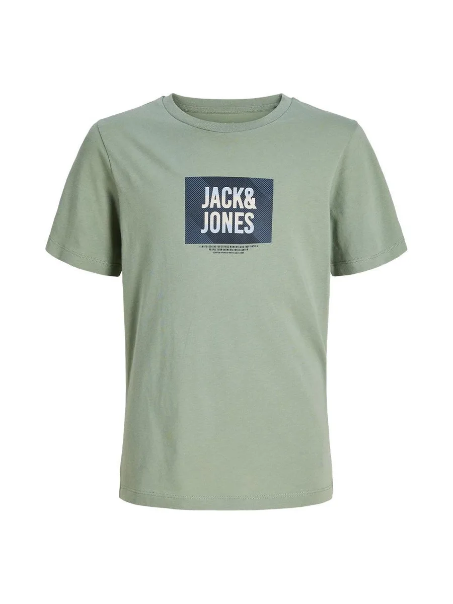 T-Shirt Vert Garçon Jack & Jones Hudson 2