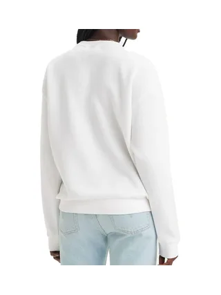 Sweat Blanc Mixte Levi's Droit Batwing 2