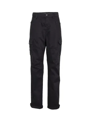 Pantalon Fluide Noir Garçon Kaporal GALYS 1
