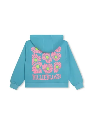 Sweat Bleu Fille Billieblush U20103 2