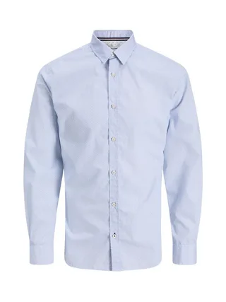 Chemise Bleu Clair à Motifs Homme Jack & Jones Parker 1