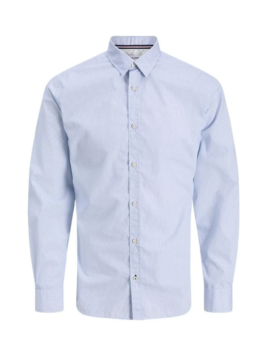 Chemise Bleu Clair à Motifs Homme Jack & Jones Parker 2
