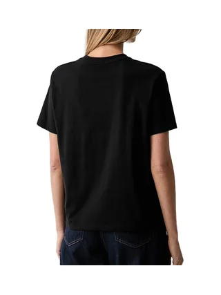 T-Shirt Noir Femme Calvin Klein Jeans Classic Seasonal 2