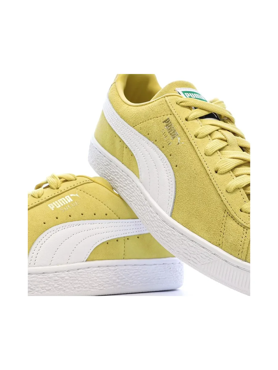Baskets Jaunes Homme Puma Suede Classic 8