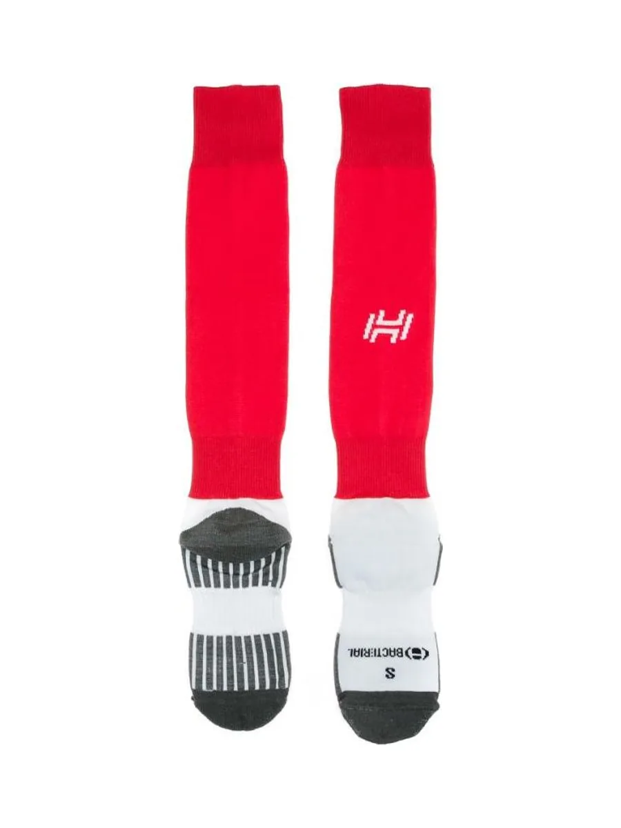 Chaussettes de foot Rose Corail Mixte Hungaria Footsocks 2