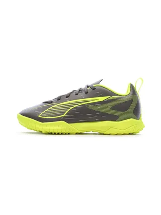 Chaussures de football Gris/Vert Garçon Puma Ultra 5 Play 1