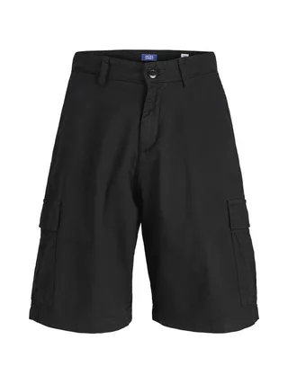Short Cargo Noir Garçon Jack & Jones X Fctry 3