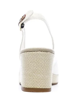 Sandales Blanches Femme Tommy Hilfiger Flag 3