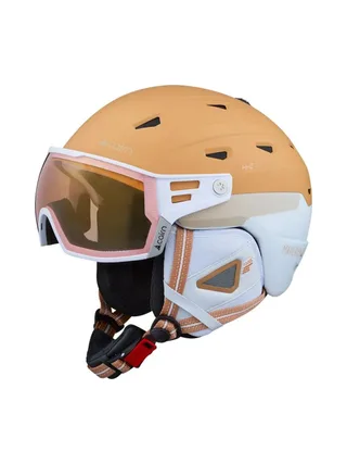 Casque de ski Orange Femme Cairn Maverick Visor Evolight 1
