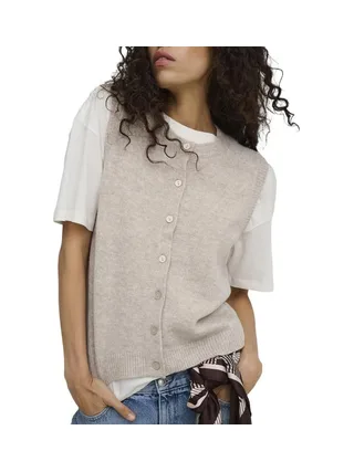 Gilet Beige Femme Only Livia 1
