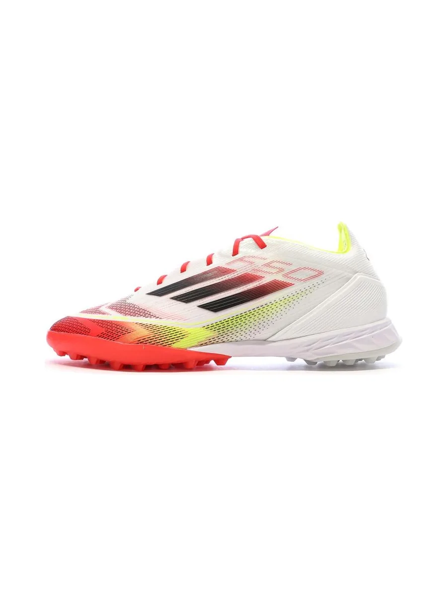 Chaussures de Foot Blanc/Rouge Adidas F50 Pro TF 1