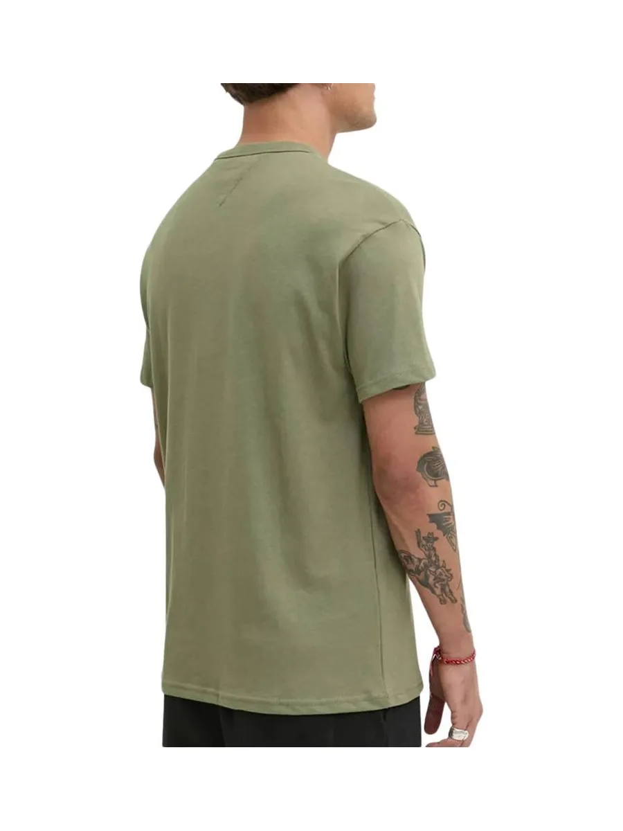 T-Shirt Kaki Homme Tommy Hilfiger Linear0 3