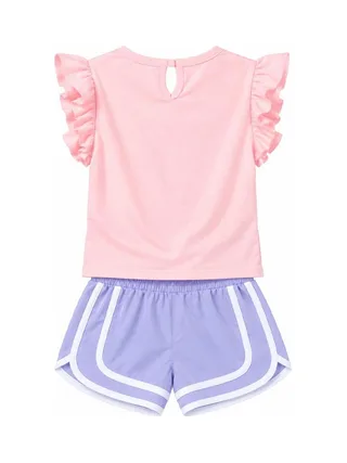 Ensemble Rose/Mauve Fille Champion C414ST888 2