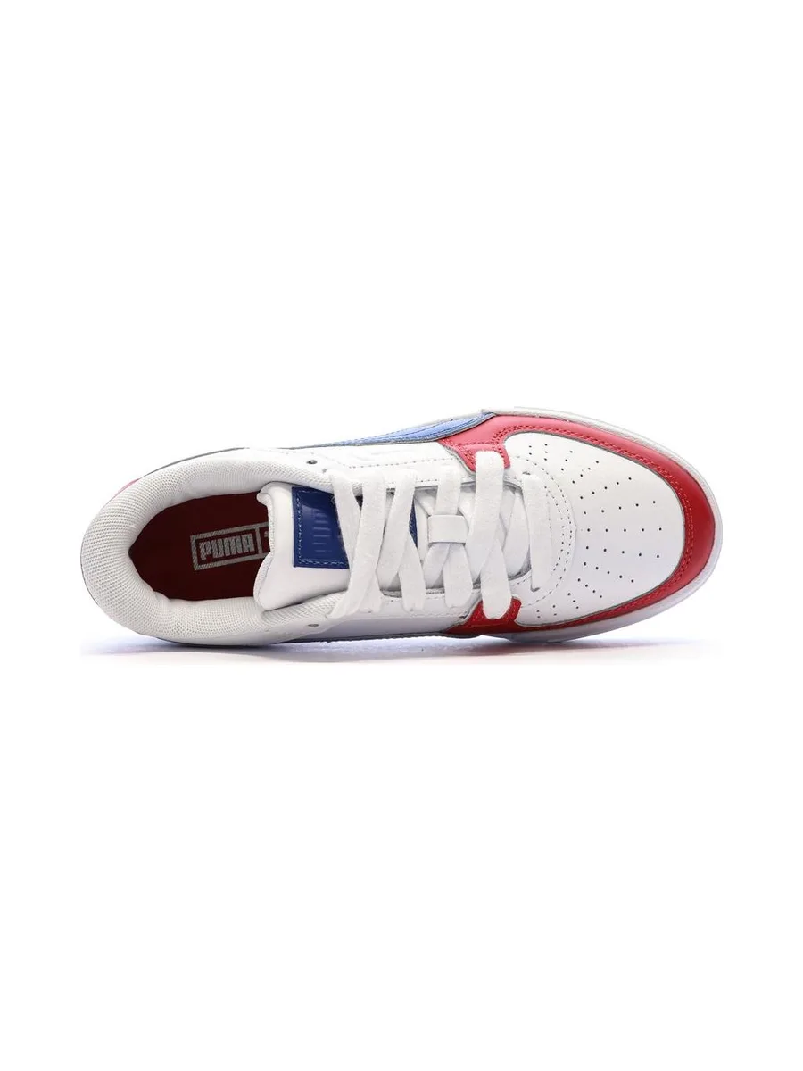 Baskets Blanches/Bleues Garçon Puma Ca Pro Block 5