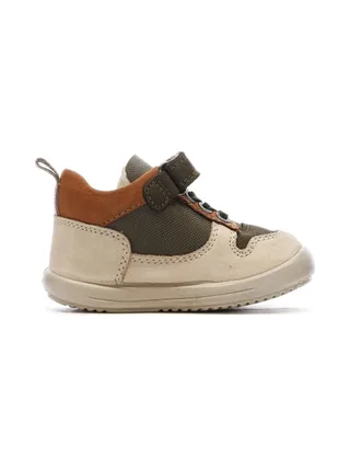 Baskets Hautes Beige/Camel Garçon Kickers Bottillon 2