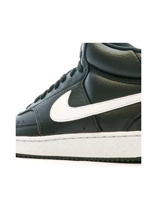 Baskets Noires/Blanches Homme Nike Court Vision Mid 7