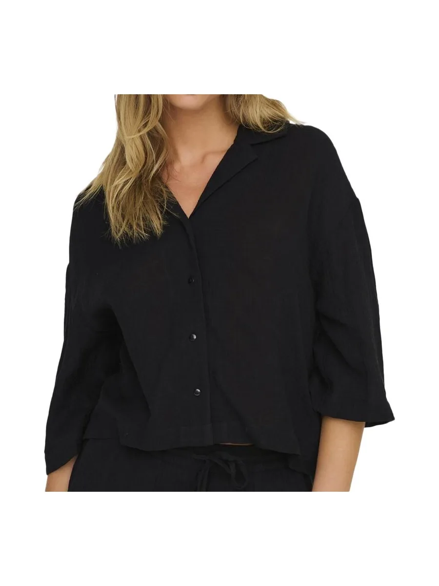 Chemise Noire Femme JDY Uma 2