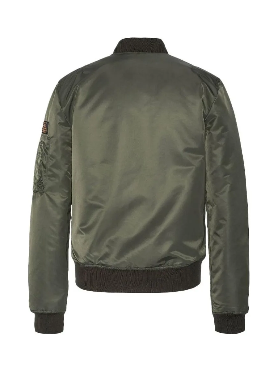 Bomber Kaki Femme Schott Femme JET17W 3