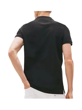 Polo Noir Homme Tommy Hilfiger Tjm Slims 2
