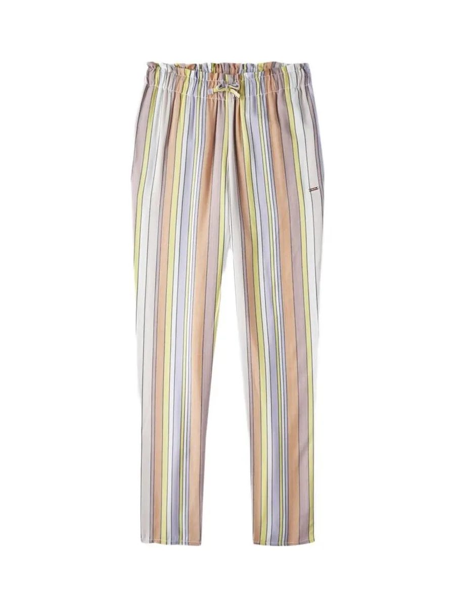 Pantalons Droit Rose/Jaune Fille O'Neill Tamah Beach 2
