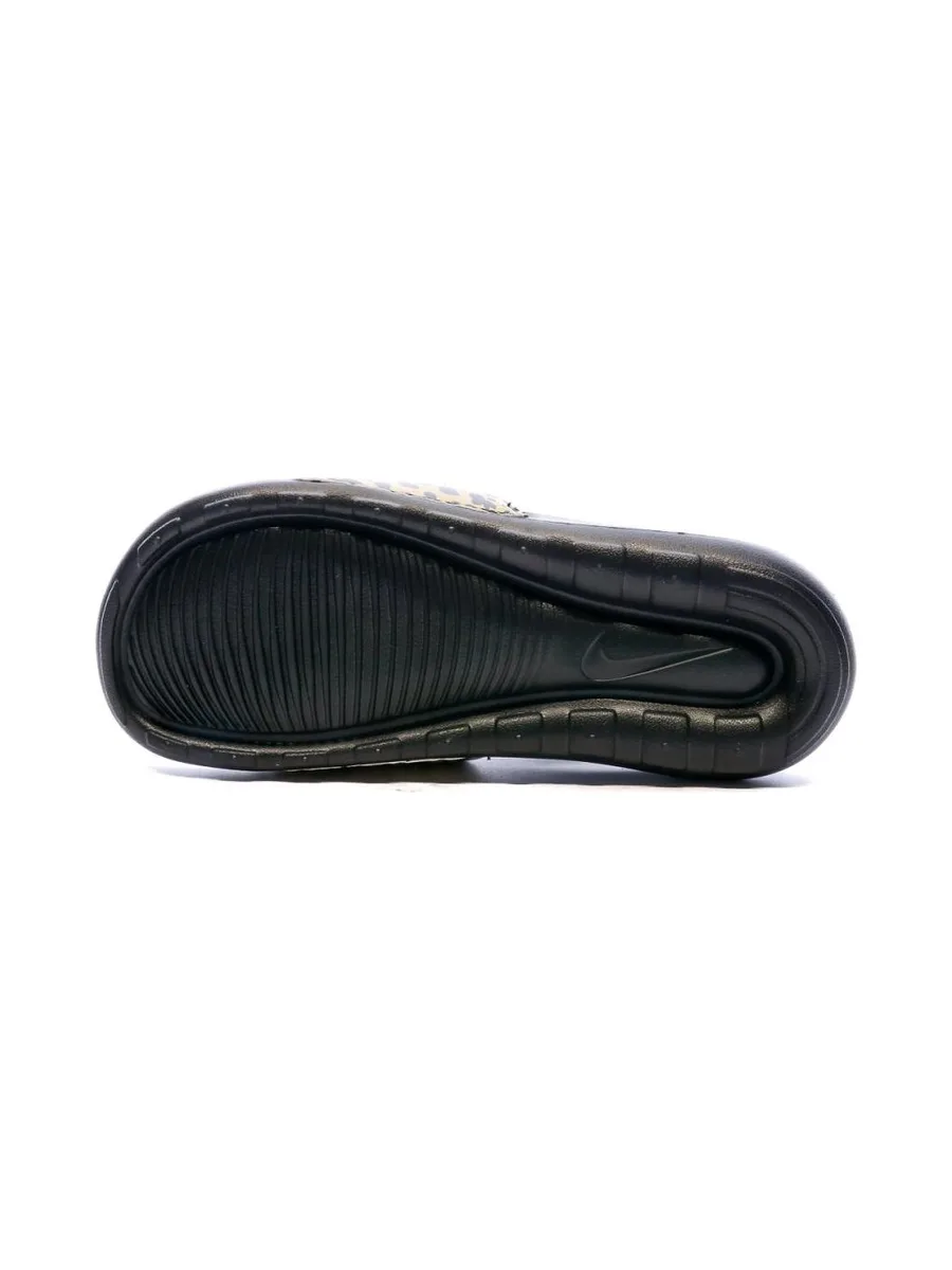 Claquettes Noir/Léopard Femme Nike Victori One 2