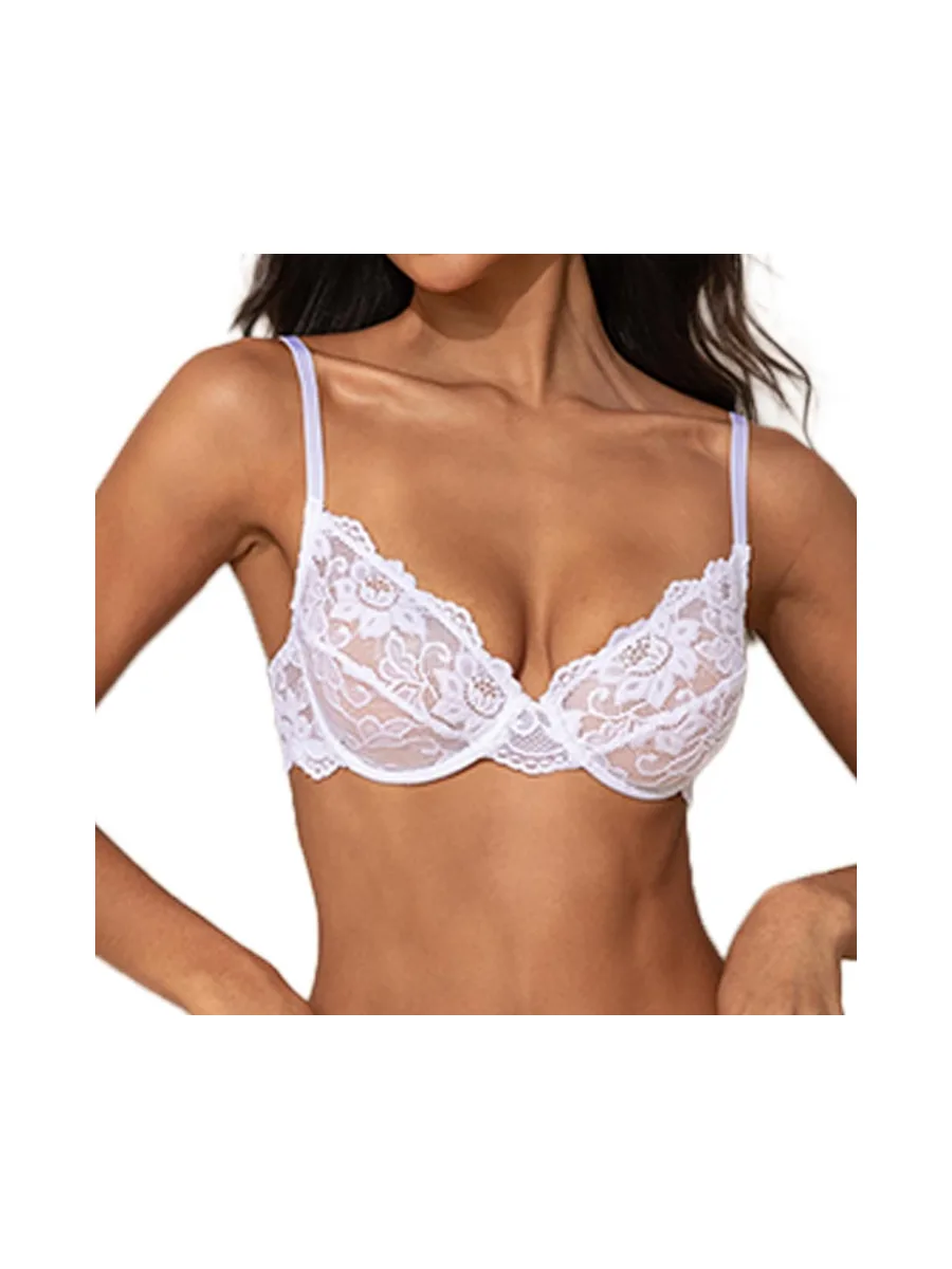 Soutien-Gorge Blanc Femme Les Petites Bombes Aube 2