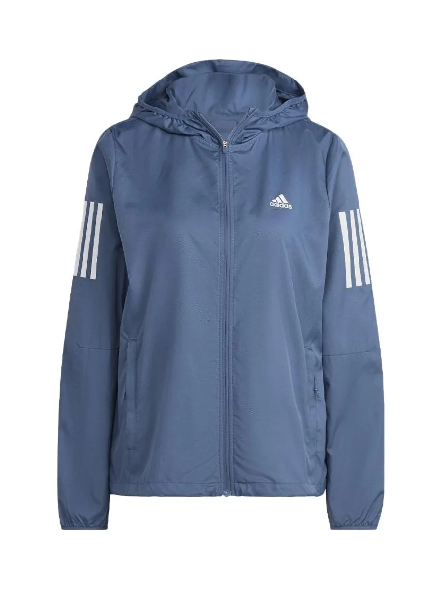 Veste Bleu Femme Adidas Windbreaker 2