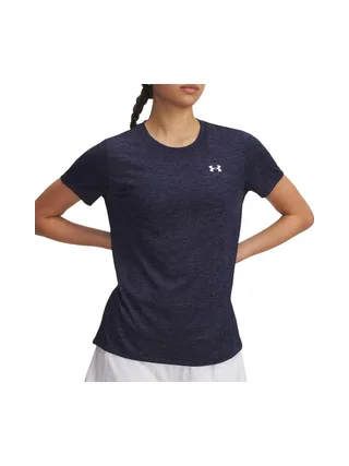 T-Shirt Marine Femme Under Armour Tech 1